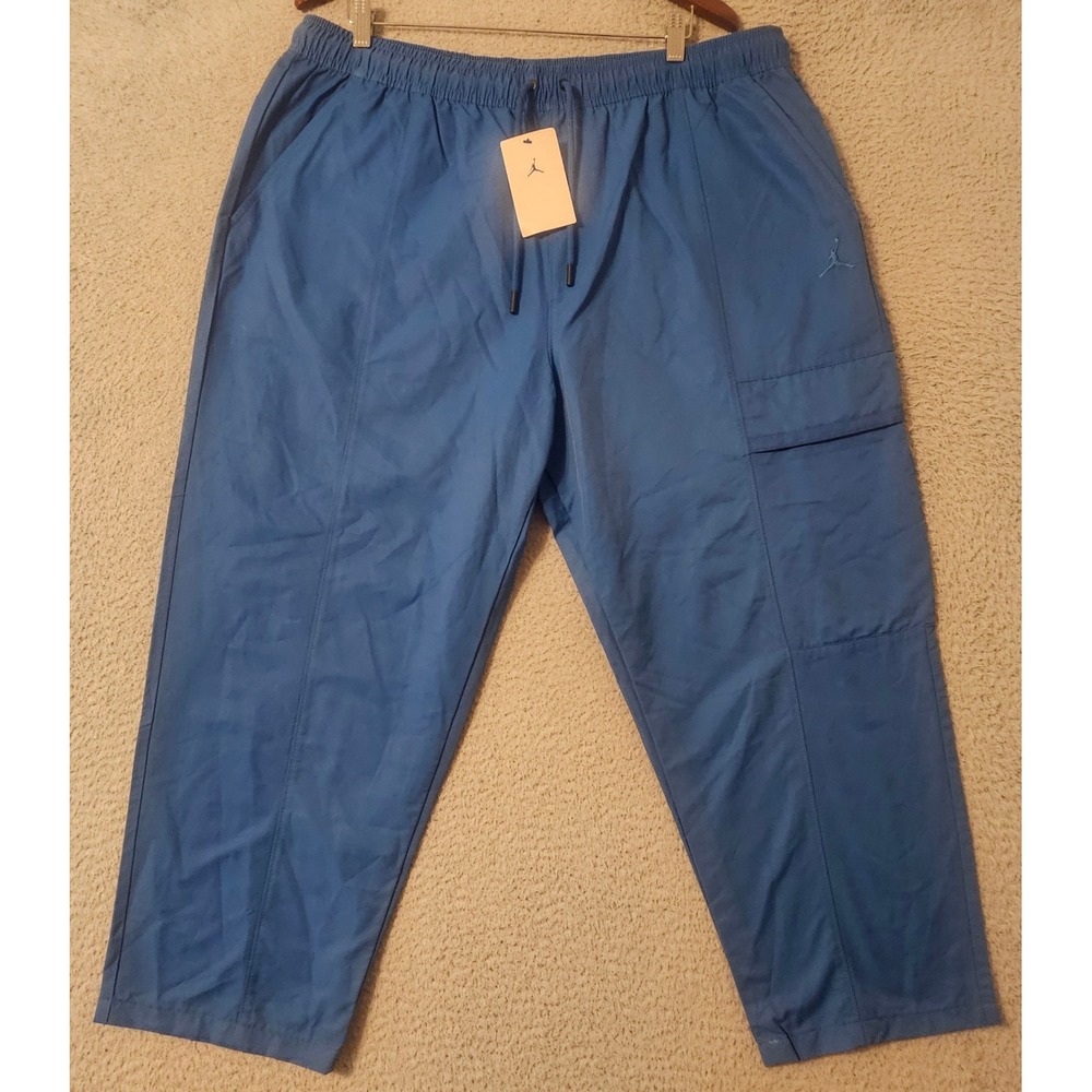 Jordan Essentials Mens Blue Woven Cargo Pants Size XXL FN4539-457 New